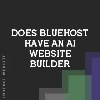 Does Bluehost have an AI Website Builder? Banners