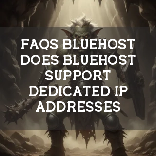 Bluehost FAQs Banner